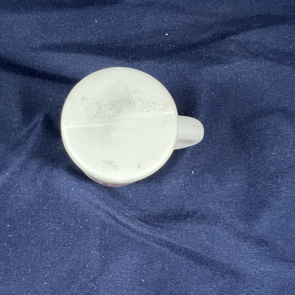 Vintage Ceramic Toothpick Holder White Pink Rose Floral Gold Trim Decor Charming - Picture 6 of 6